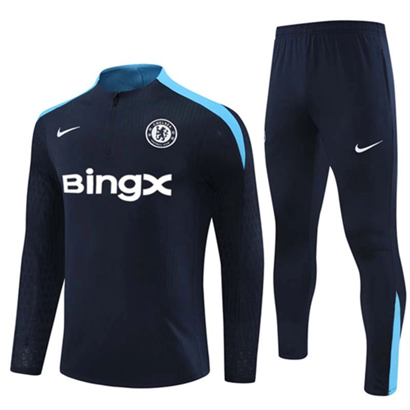 2024-25 Chelsea Royal Blue Long Sleeve Training Suit