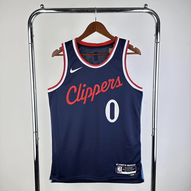 2025 NBA LA Clippers (0 WESTBROOK) Basketball Jersey