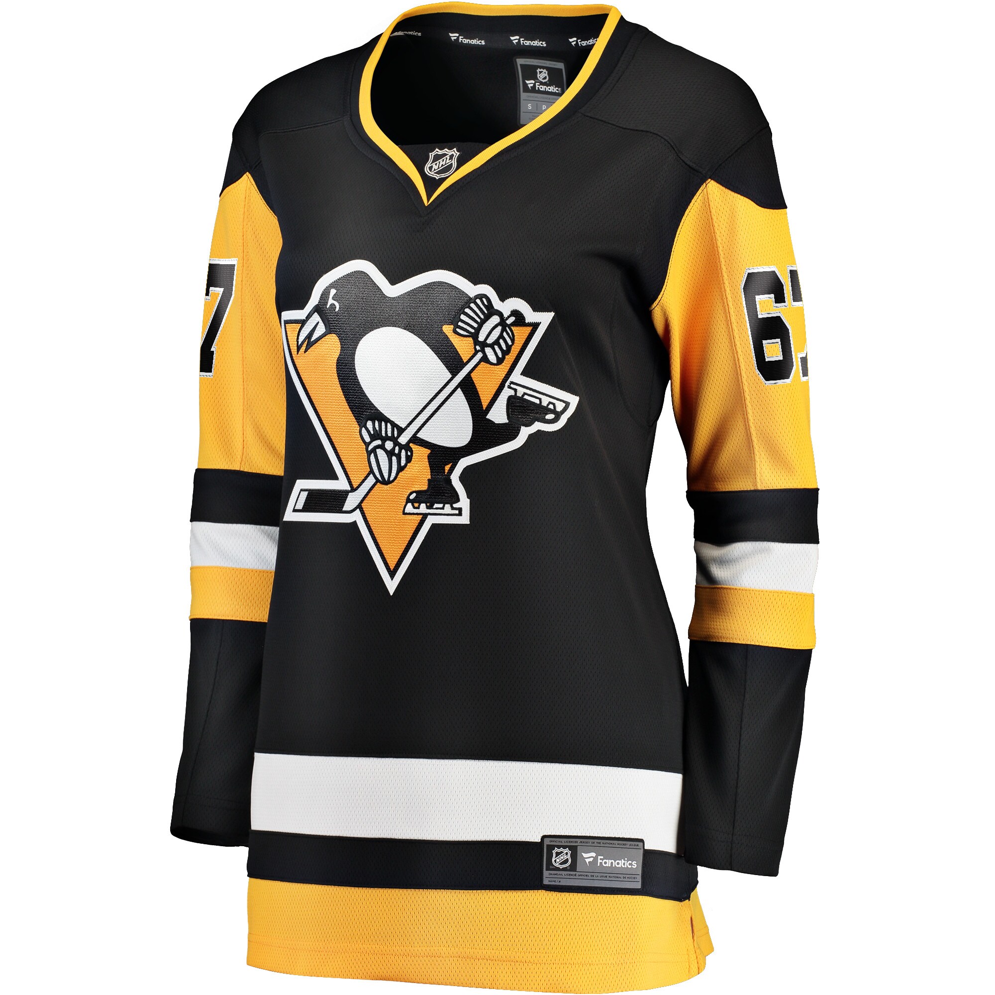 Rickard Rakell Pittsburgh Penguins Women’s Fanatics Home Breakaway Player Jersey – Black