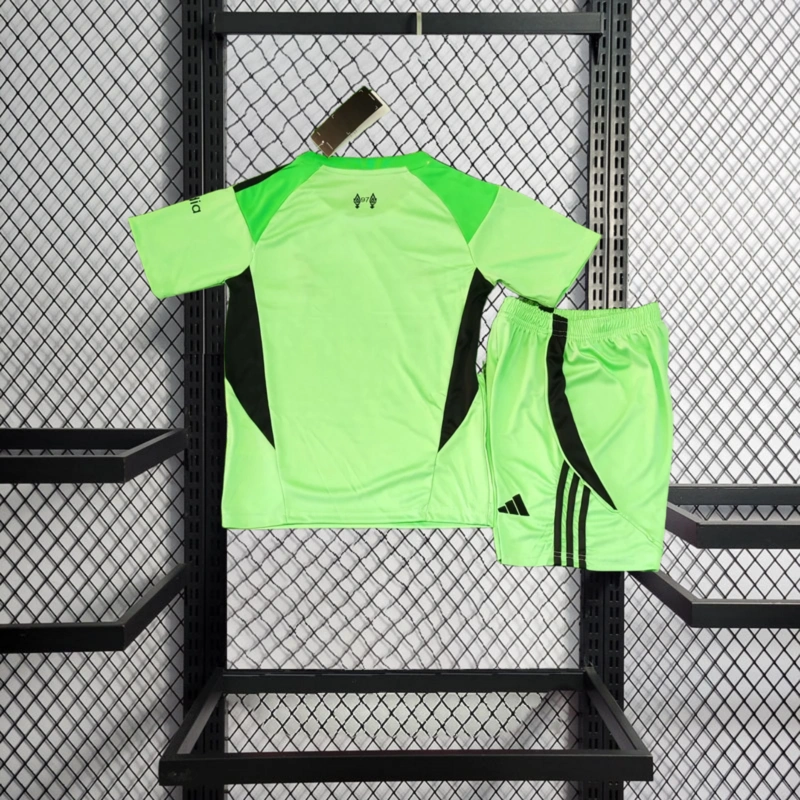 2025-26 Liverpool Goalkeeper Kids Football jersey