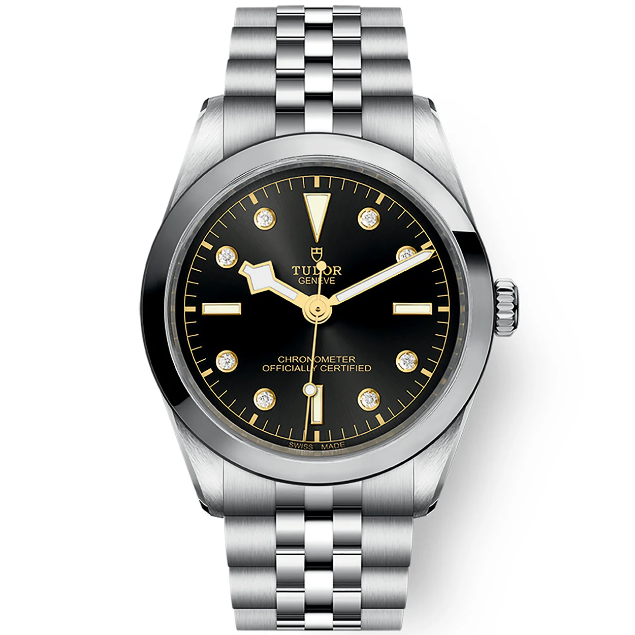 TUDOR Black Bay 36mm Anthracite Diamond Set Dial Bracelet Watch M79640-0004
