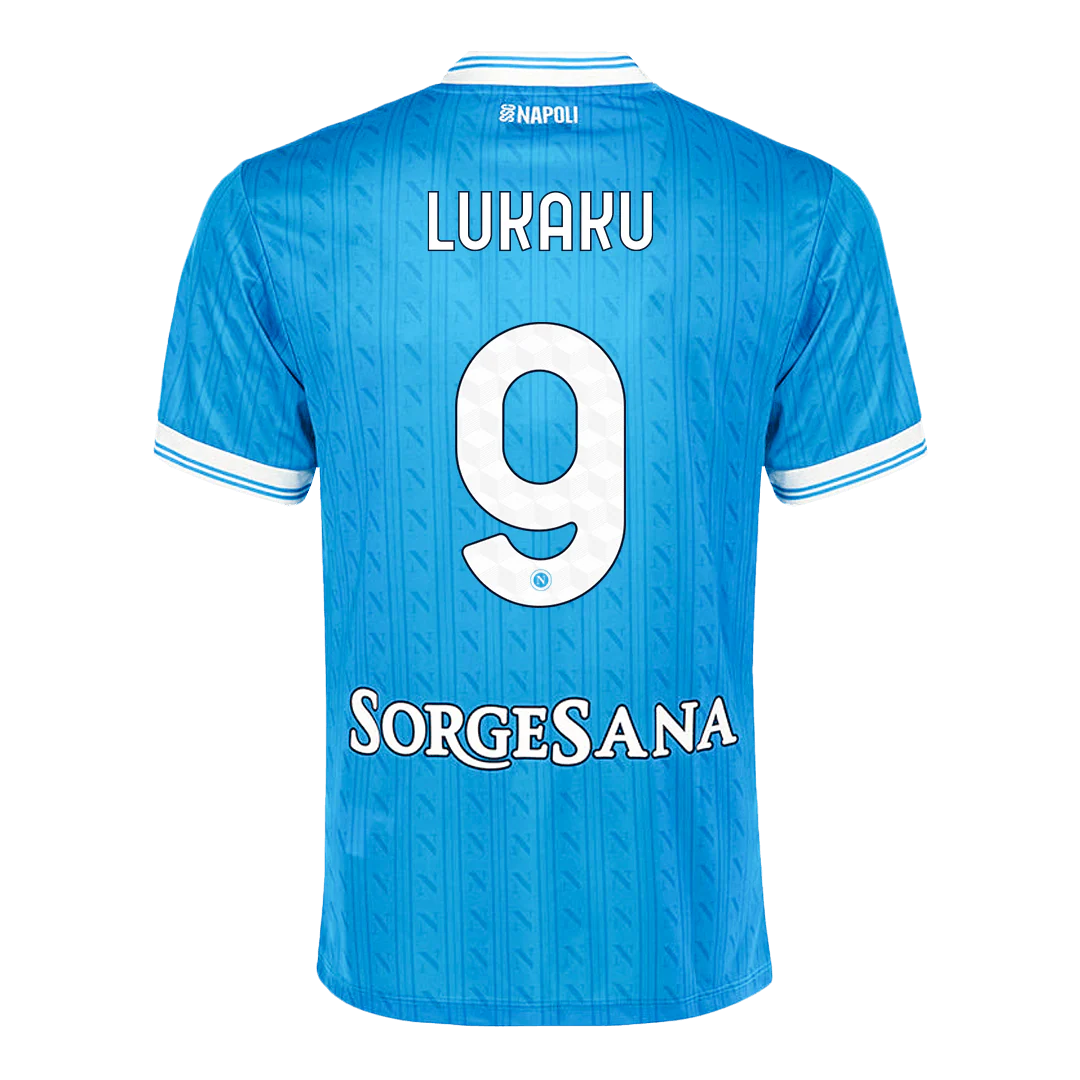 LUKAKU #9 Napoli Home Soccer Jersey 2025/26