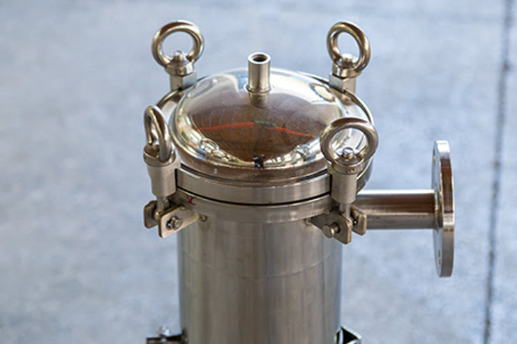 Single Bag Filter Housing