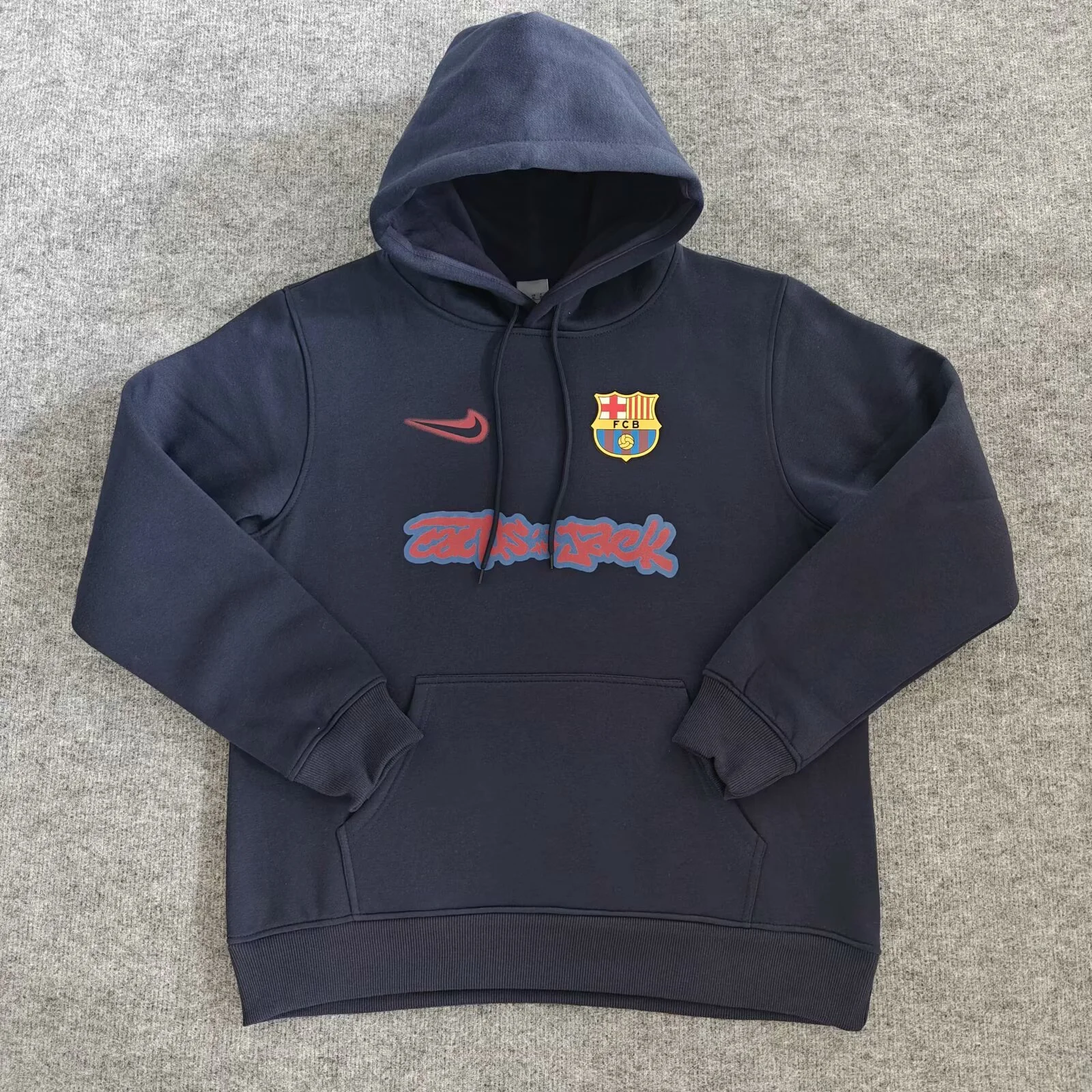 2024-25 Barcelona Travis Scott to feature on the Clásico jersey in conjunction with Spotify Casual Sweaters