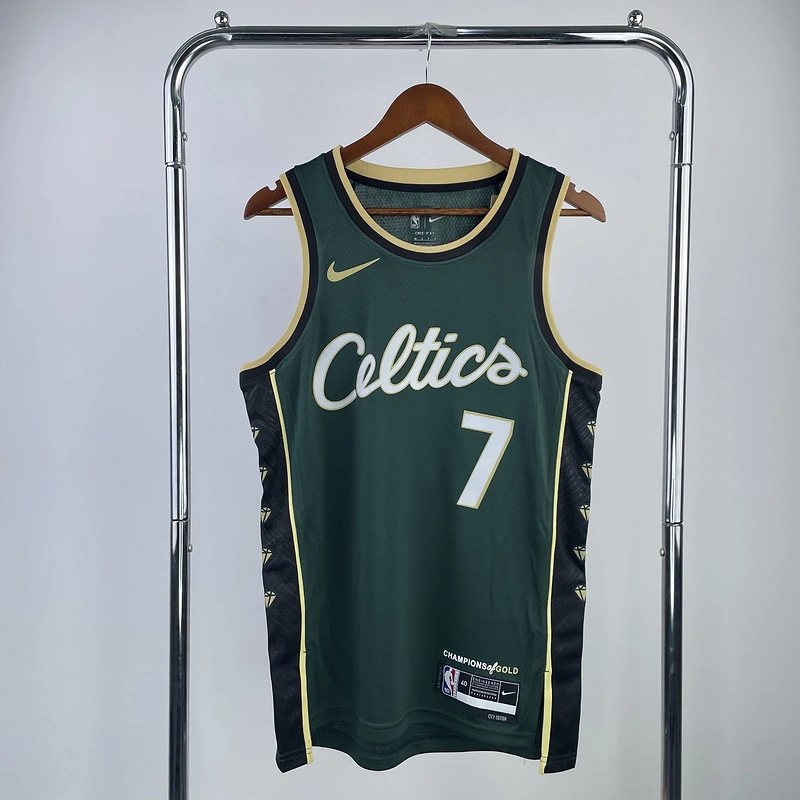 2023 NBA Boston Celtics (7 BROWN) Basketball Jersey