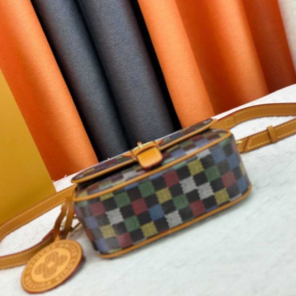 Louis Vuitton Montsouris Messenger PM Damier Ebene 20Cm N00147