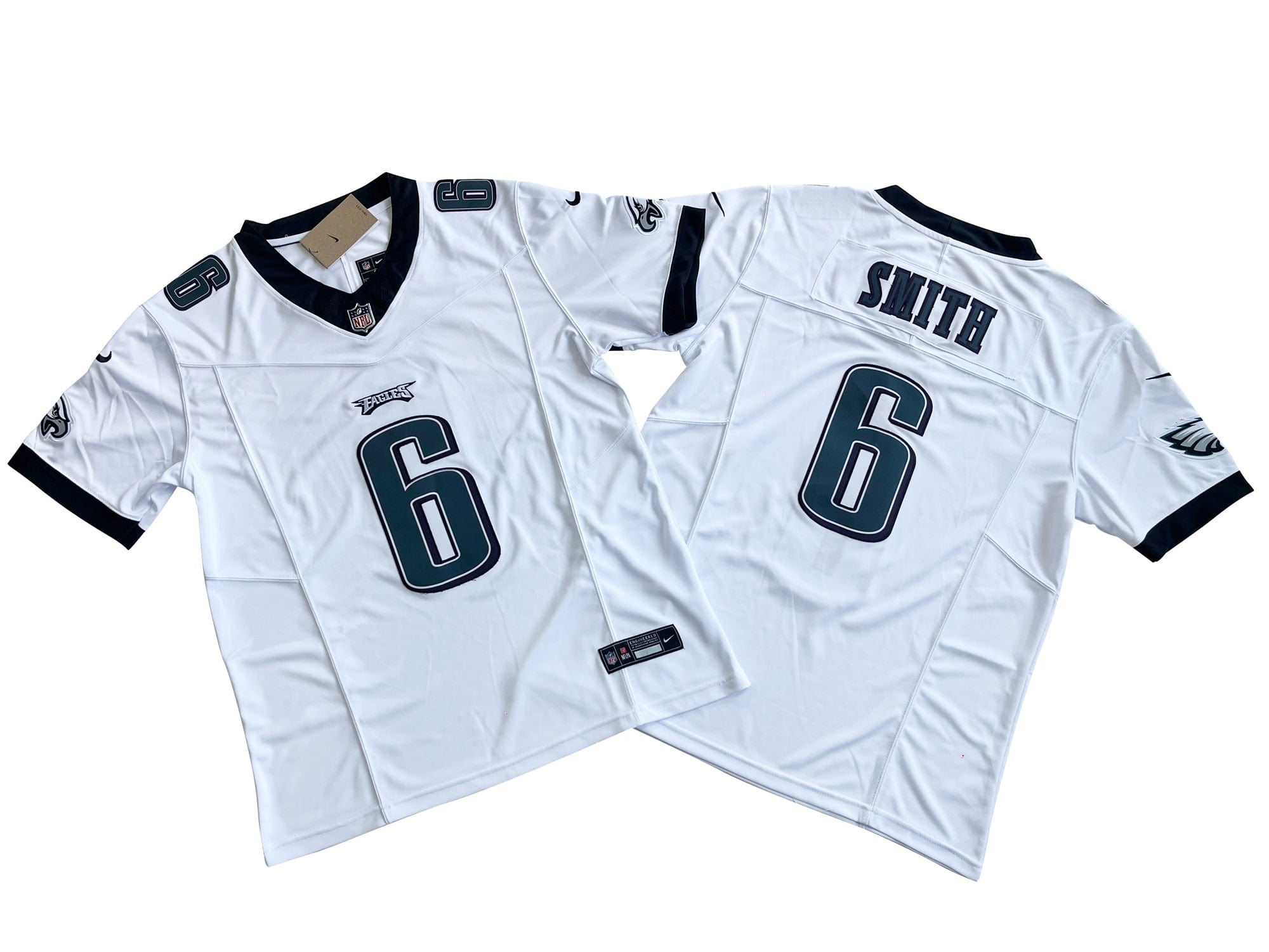 Philadelphia Eagles 6# DeVonta Smith Nike Vapor F.U.S.E. Limited Jersey