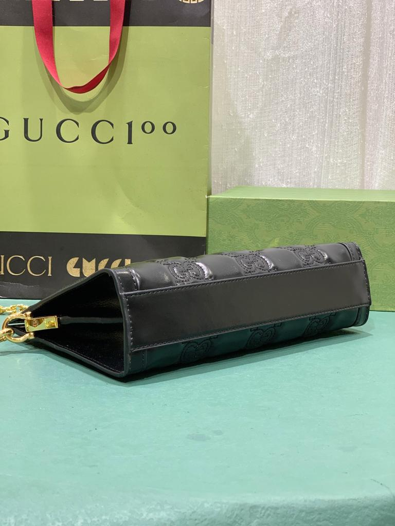 Gucci GG Matelassé Small Shoulder Bag 26cm