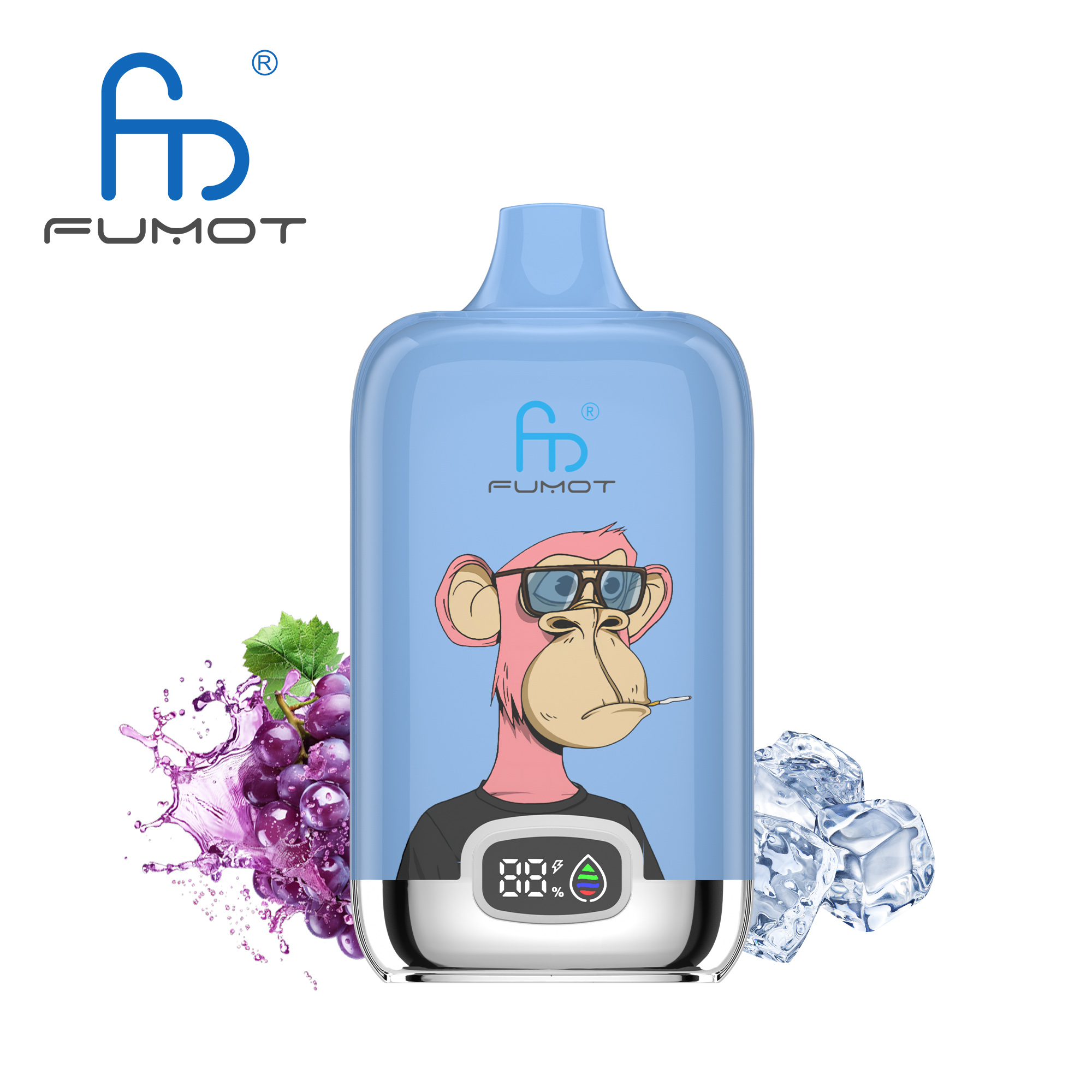 Fumot Digital Box 12000 Puffs Disposable Vape