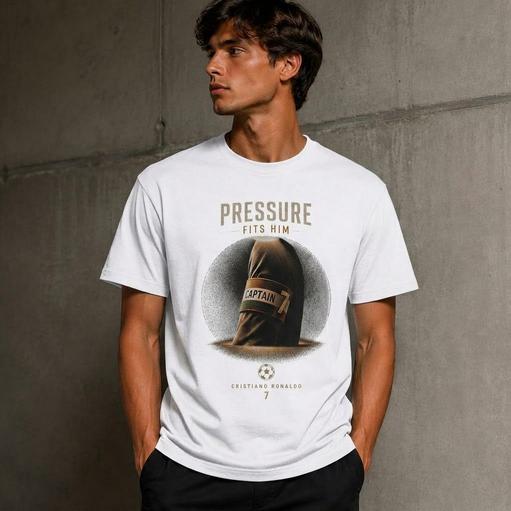 Cristiano Ronaldo Pure Cotton Unisex T-Shirt – Limited-Time Offer