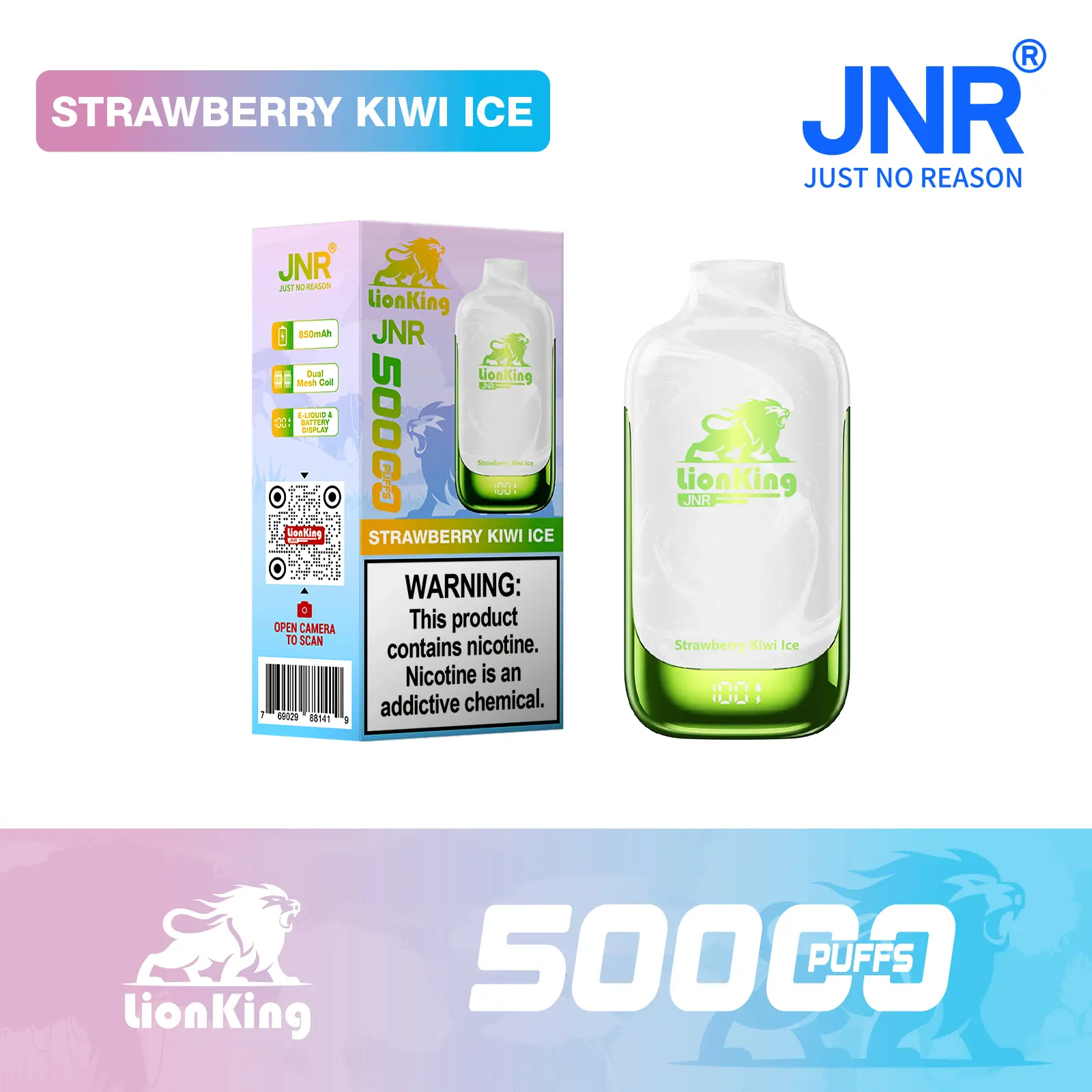 JNR Lion King 50000 Puff Disposable Vape
