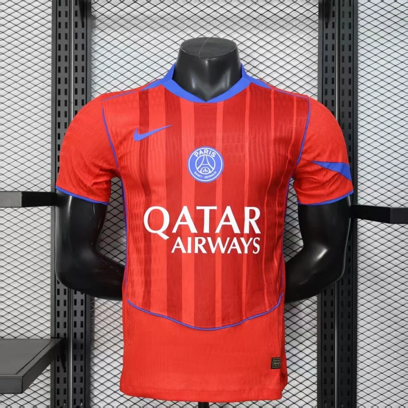 2025/2026 Ligue 1 Paris Saint-Germain Team Away Football Jersey Player Version