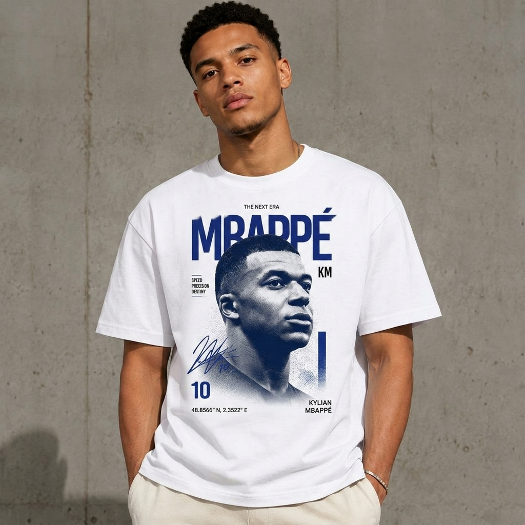 Kylian Mbappé Unisex T-Shirt – Limited-Time Offer – Hot Seller
