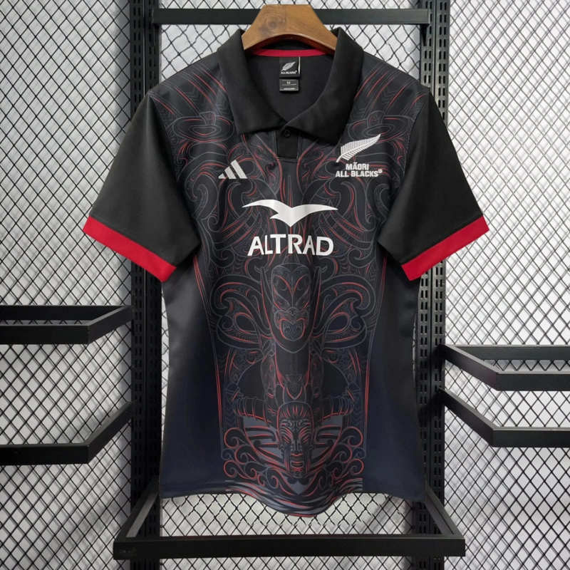 2025 Maori All Blacks Home Rugby Jersey