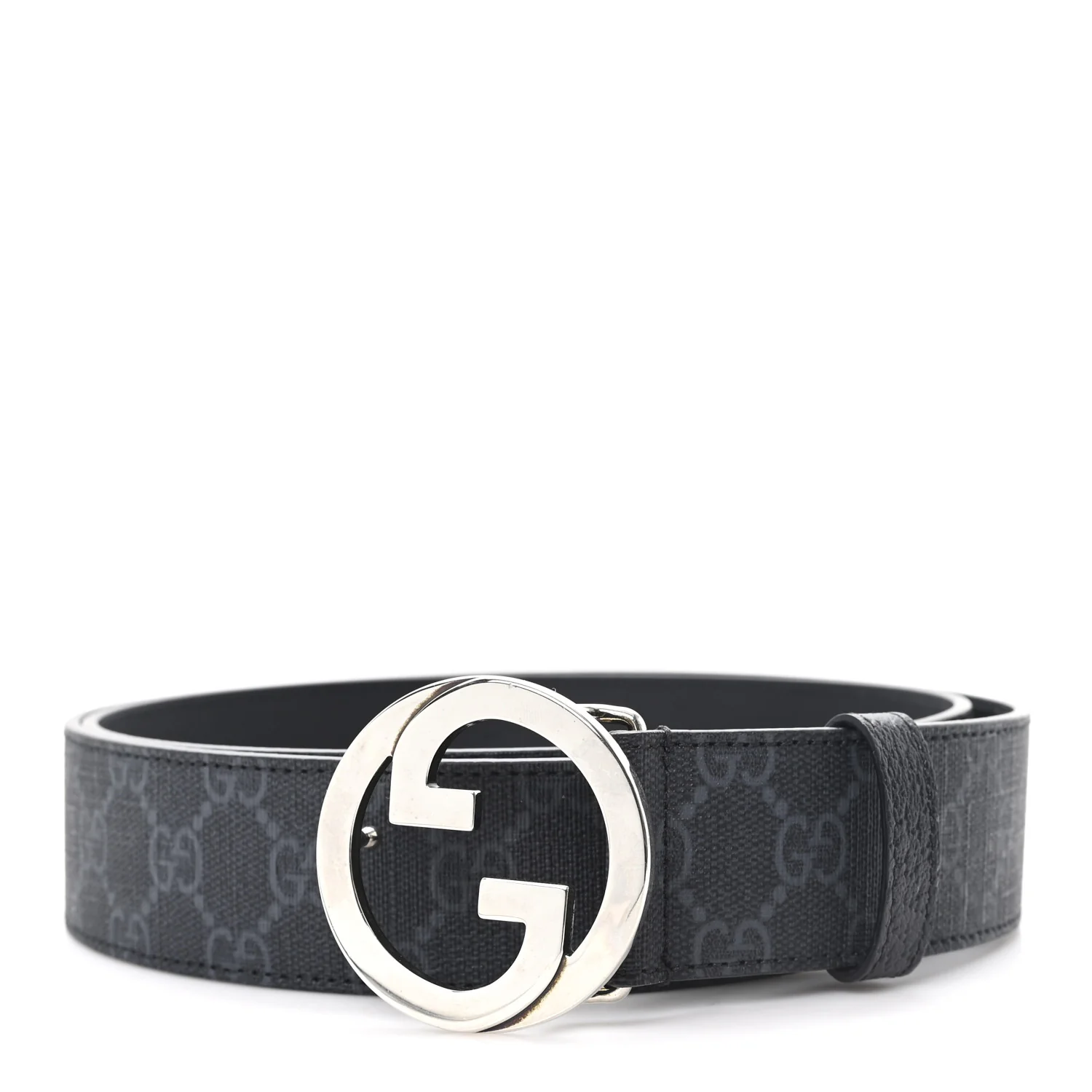 GG Supreme Monogram Blondie 40mm Belt 85 34 Black