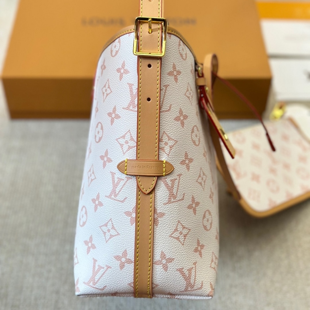 Louis Vuitton Carryall PM Bag Pink 30Cm