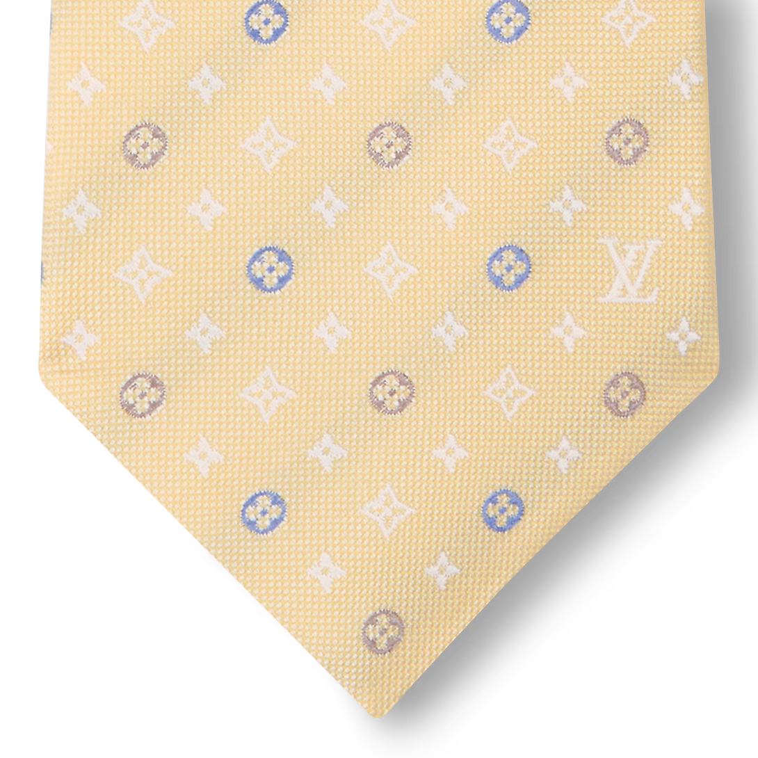 Louis Vuitton Monogram Flower Tie – Yellow M98097