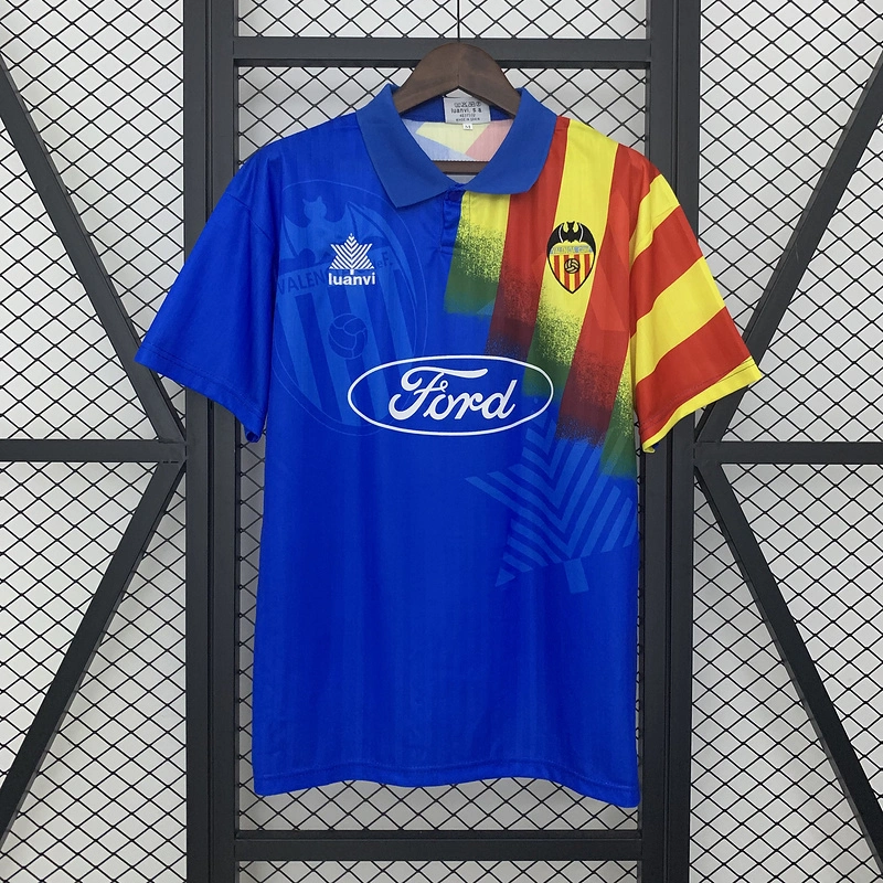 Retro 1995-96 Valencia Away Football jersey retro