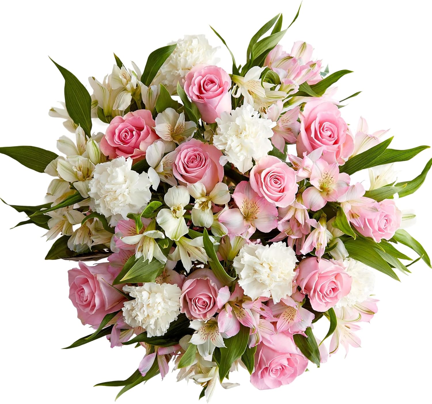 1800 Flowers – Cherished Blooms Double Bouquet (Bouquet Only) | Fresh Cut Spring Flowers for Delivery | Gift for Easter, Anniversary, Sympathy, and Special Occasions