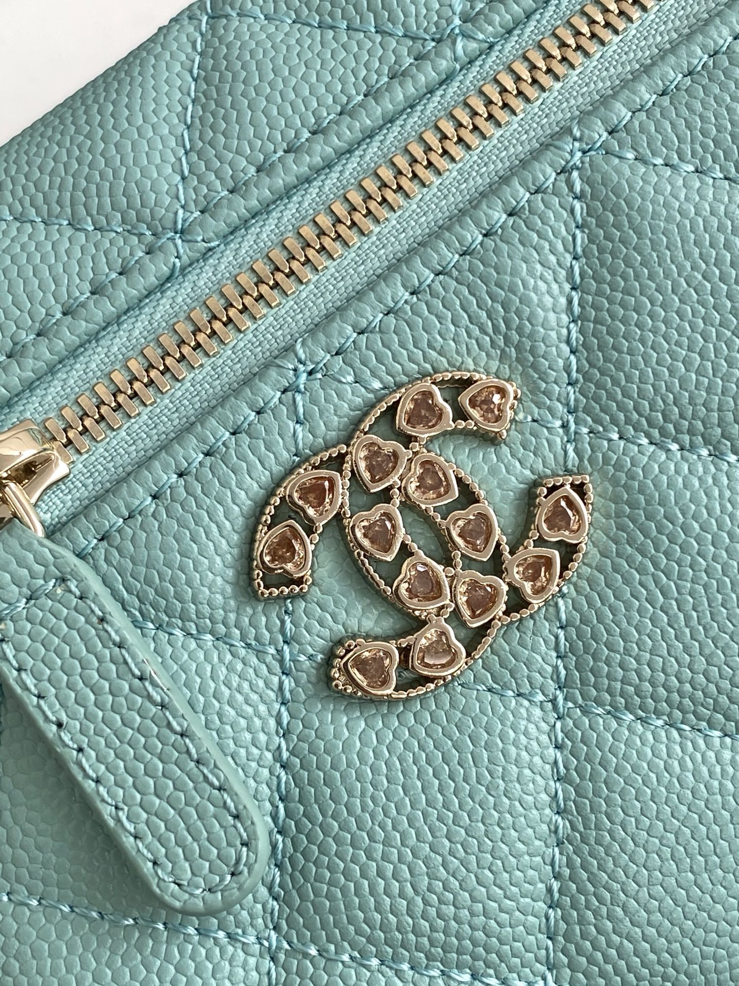 Chanel 25C Elegant Mini Chain Clutch