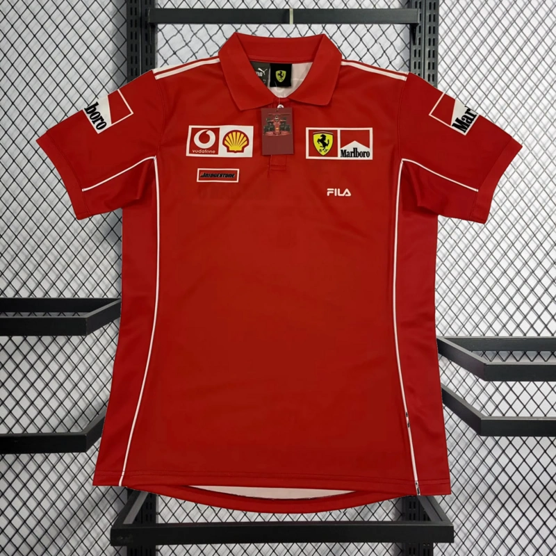 2024 F1 Ferrari Racing POLO Racing Suit