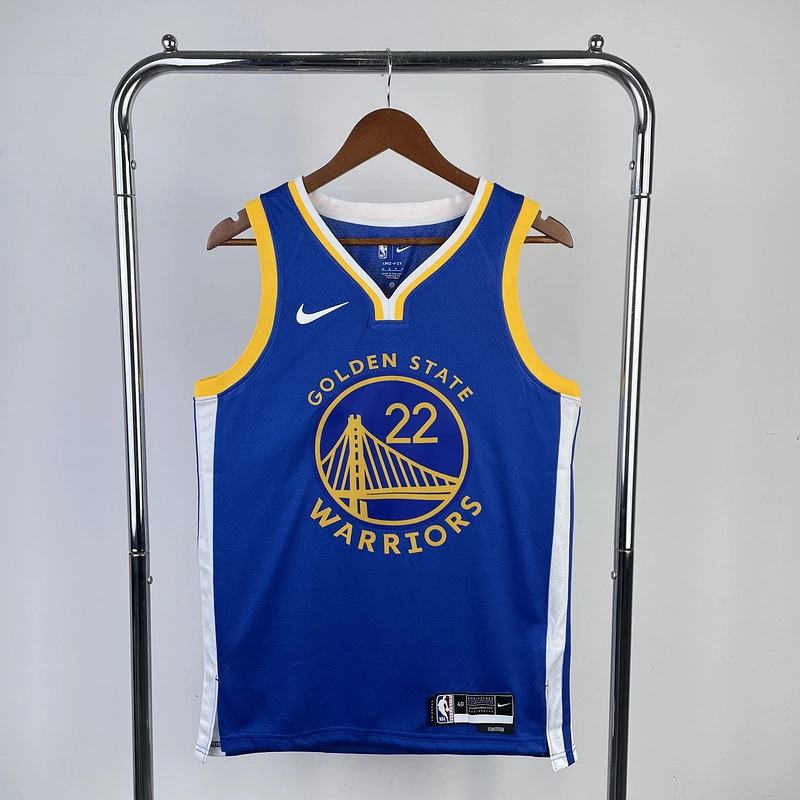 2023 NBA Golden State Warriors 22 WIGGINS Basketball Jersey
