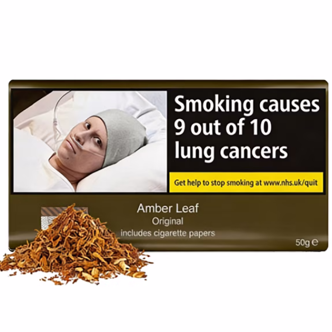 Amber Leaf Hand Rolling Tobacco 50Gx5 Packs