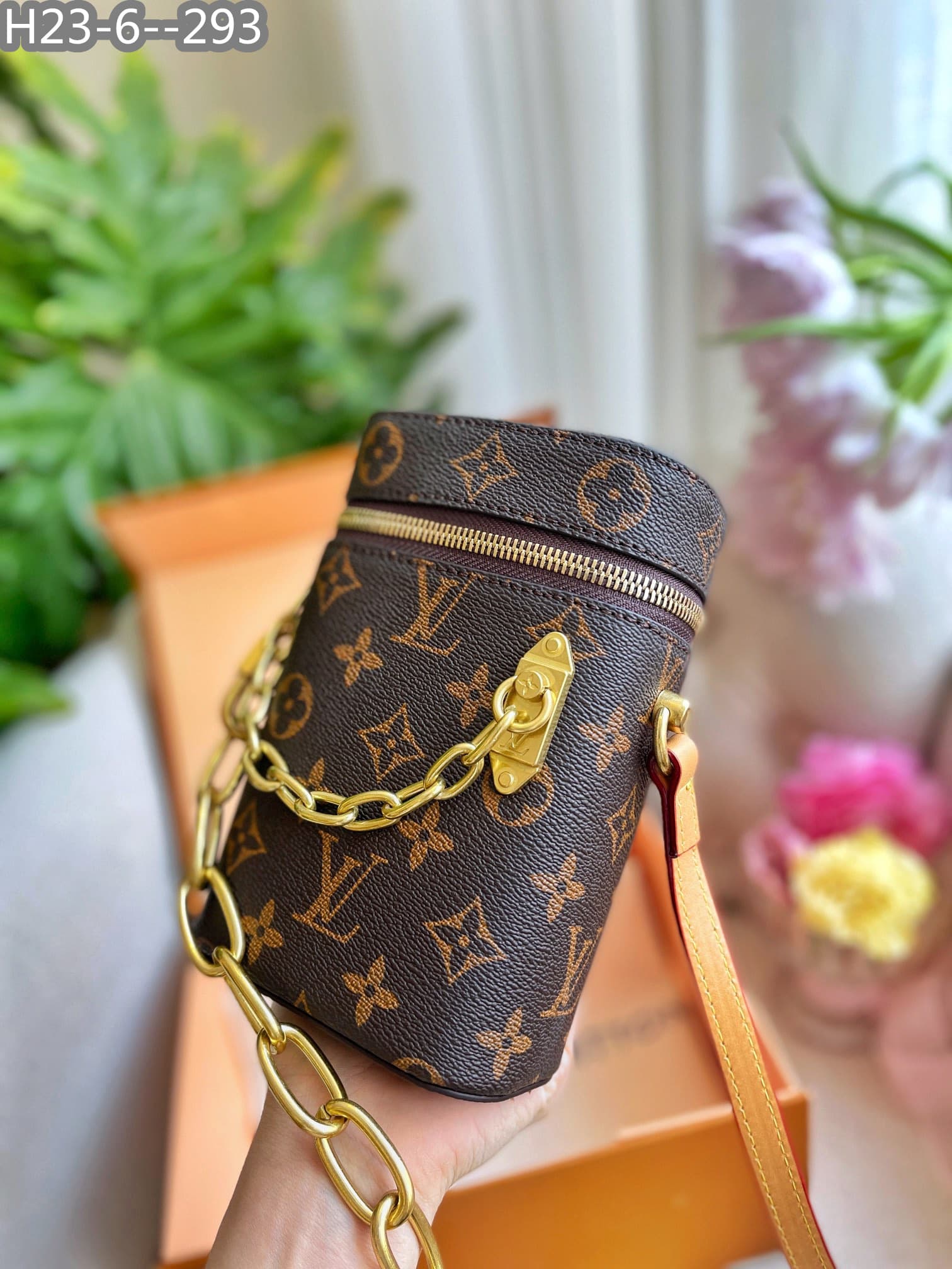 Louis Vuitton Phone Box Monogram Legacy Brown 18Cm M44914