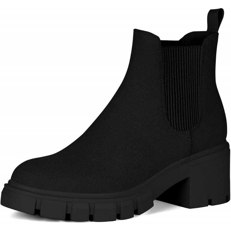 Women's Chelsea Boots Fashion Lug Sole