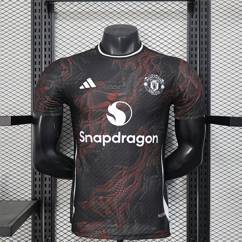 Player 2025-26 Manchester United Special Edition Black Football jersey