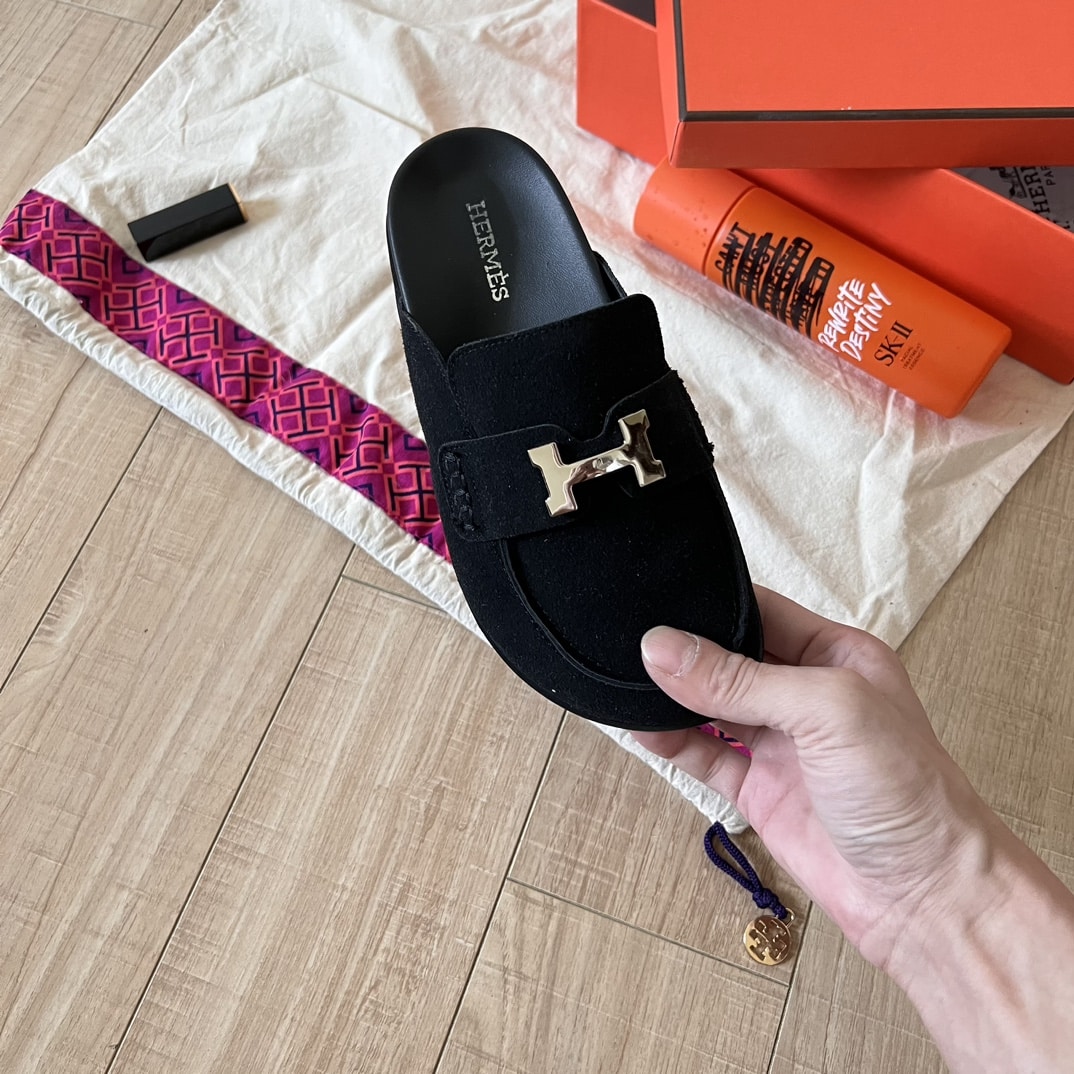 Herm?S Go Mule H Sandal In Black