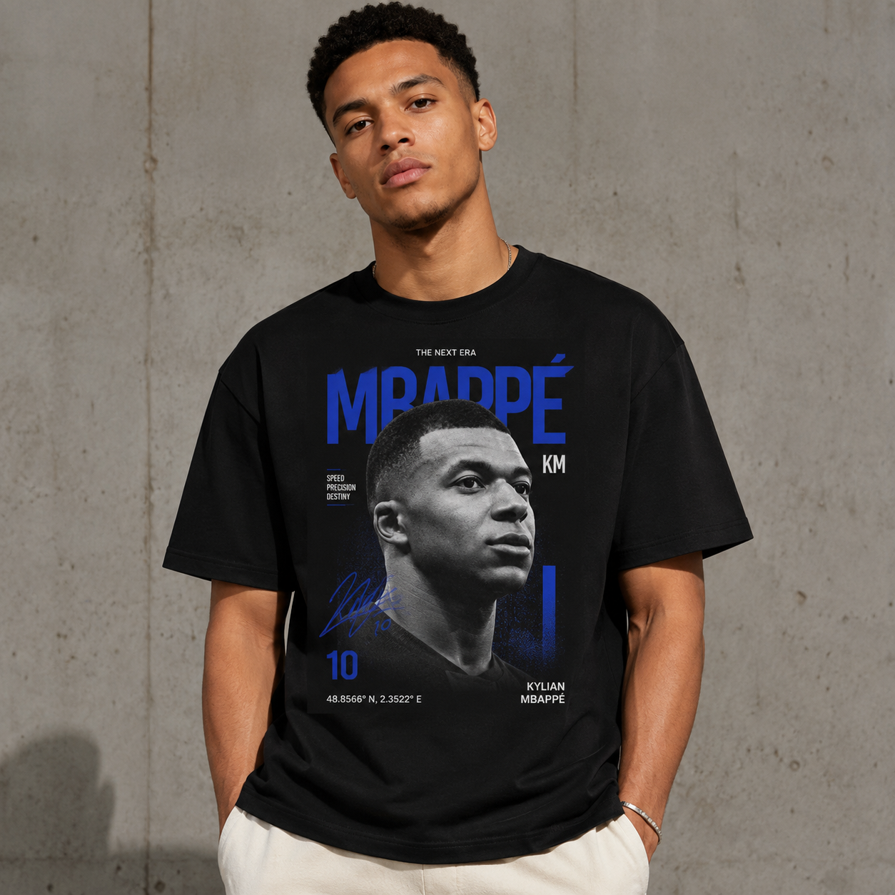Kylian Mbappé Unisex T-Shirt – Limited-Time Offer – Hot Seller