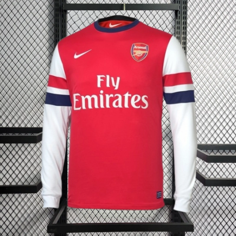 Retro Player 2012-13 Arsenal Home Long Sleeve Football jersey retro