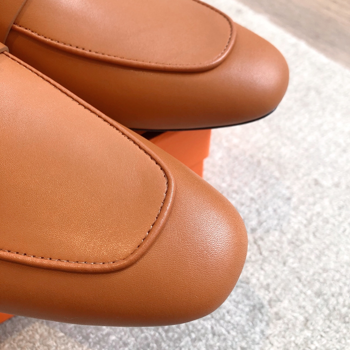 Hermes Oz Mule Brown