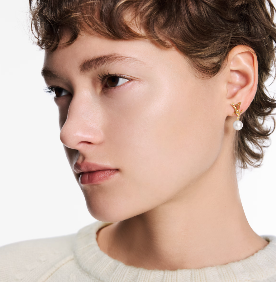 LOUIS VUITTON M01585 LV Iconic Louisa Earrings