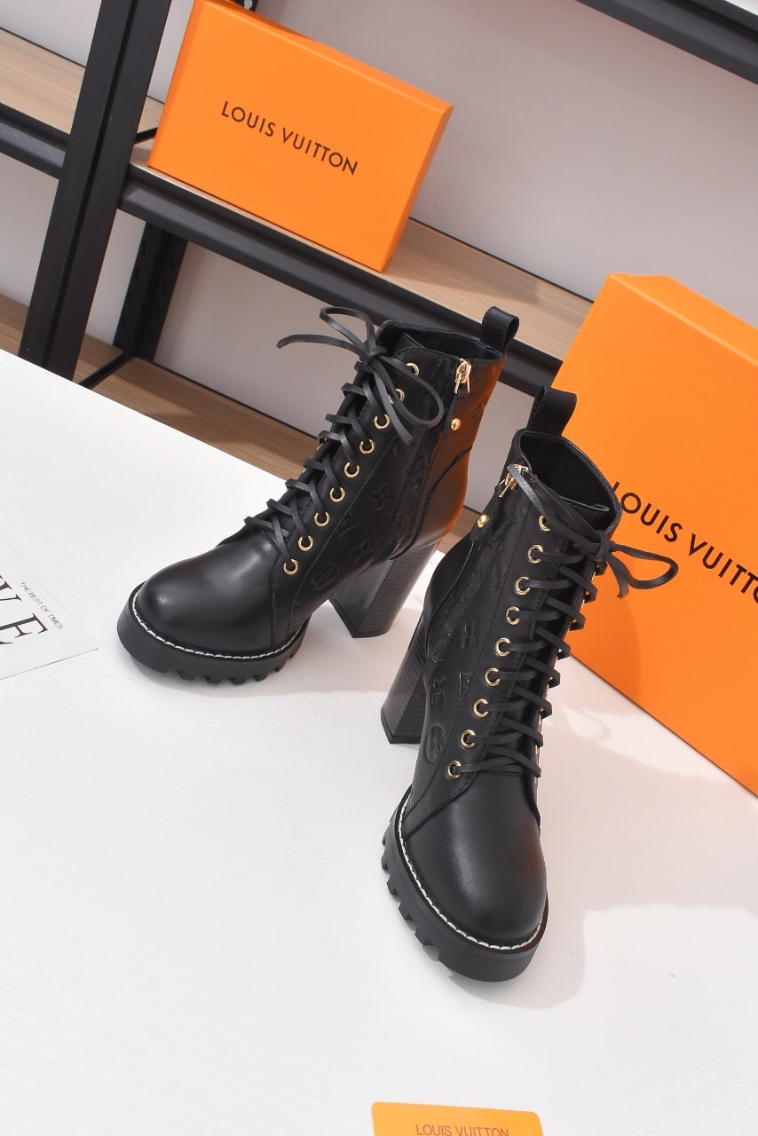 Louis Vuitton Star Trail Boots Black 1Ach0H
