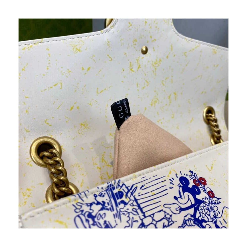 Disney x Gucci GG Marmont Medium Shoulder Bag 31cm