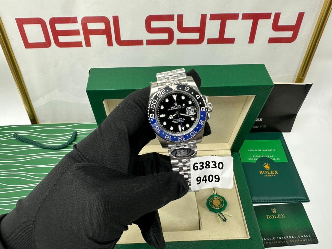 [SUPER CLONE] Rolex GMT-Master II Dial 126710BLNR “Batgirl” 40mm Blue And Black Jubilee