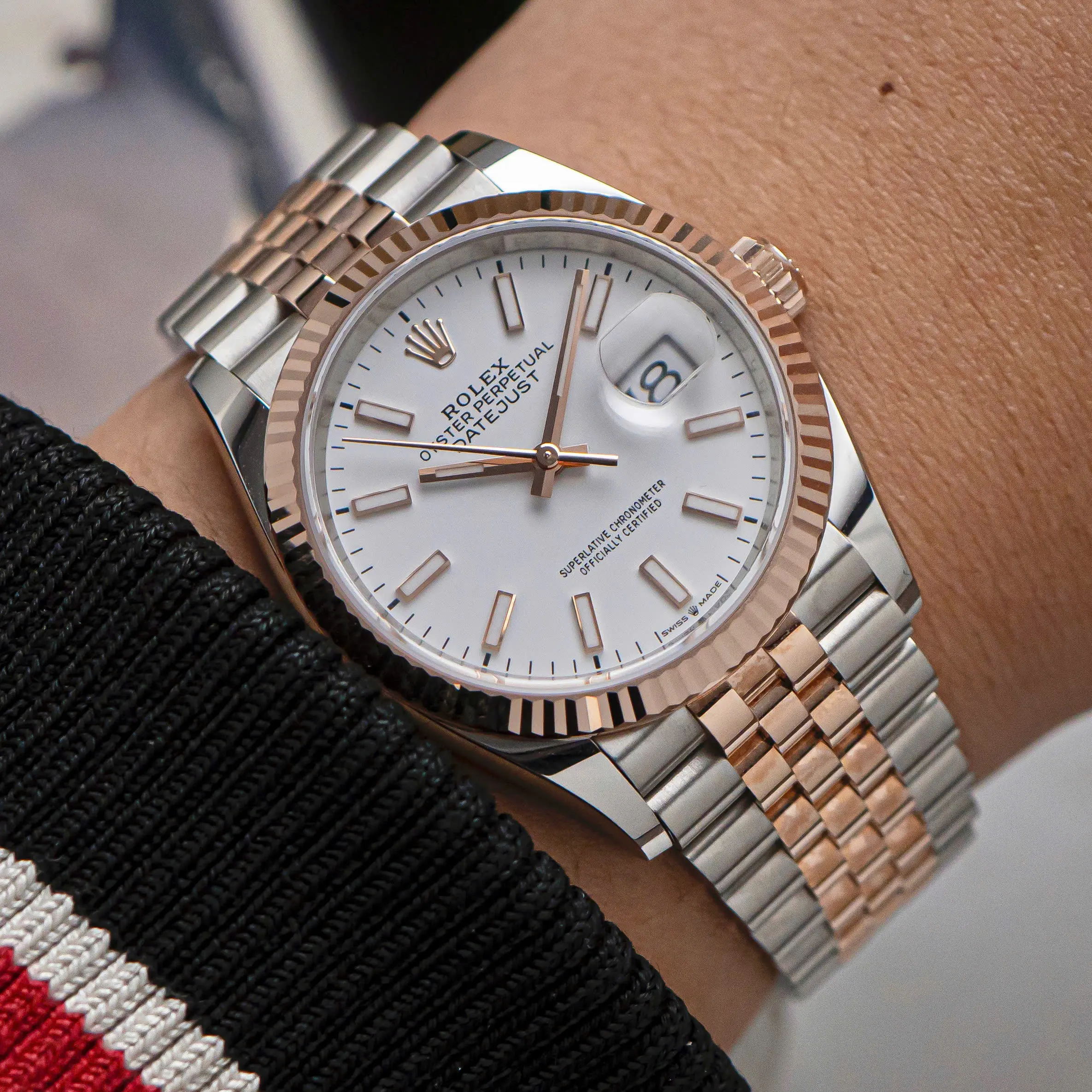 [Superclone] Rolex Datejust 36mm White Dial Jubilee 126231