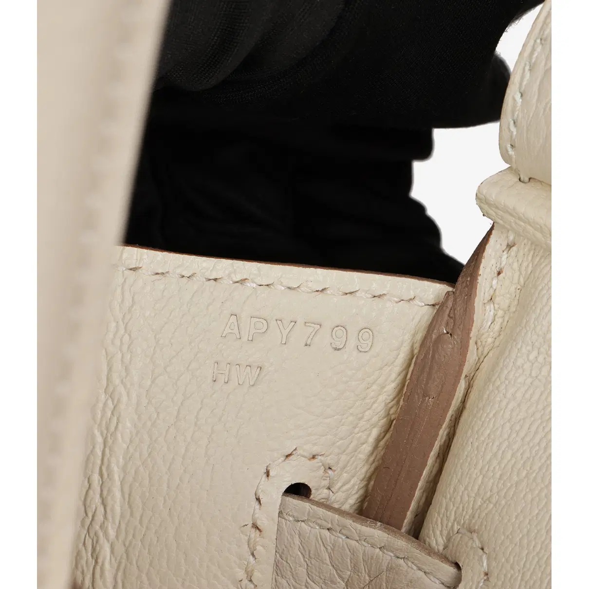 Hermes Birkin 25Cm White Togo Leather Gold Hardware 237490