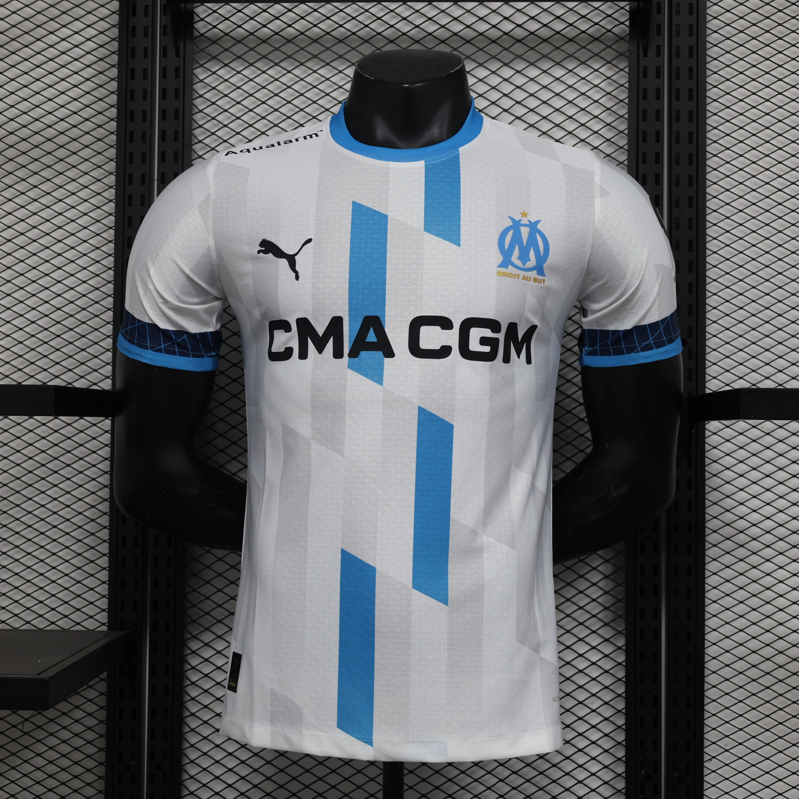 Player Edition 2024-25 Marseille Home football jersey