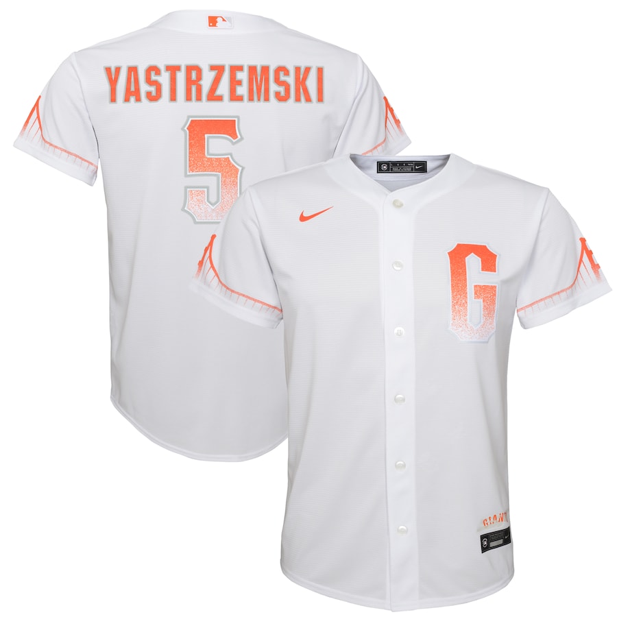 Mike Yastrzemski San Francisco Giants Youth City Connect Player Jersey White