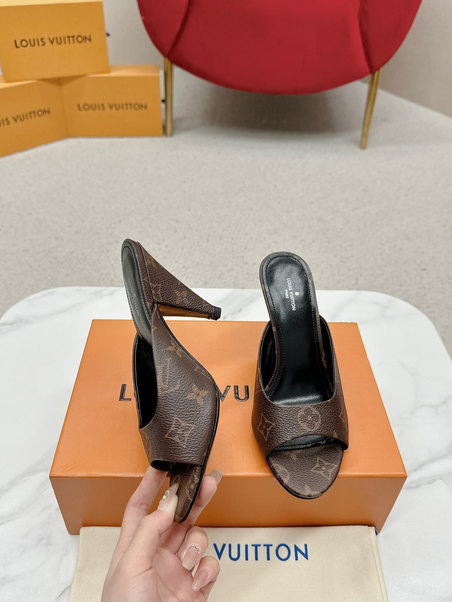 Louis Vuitton Super Mule Monogram Canvas