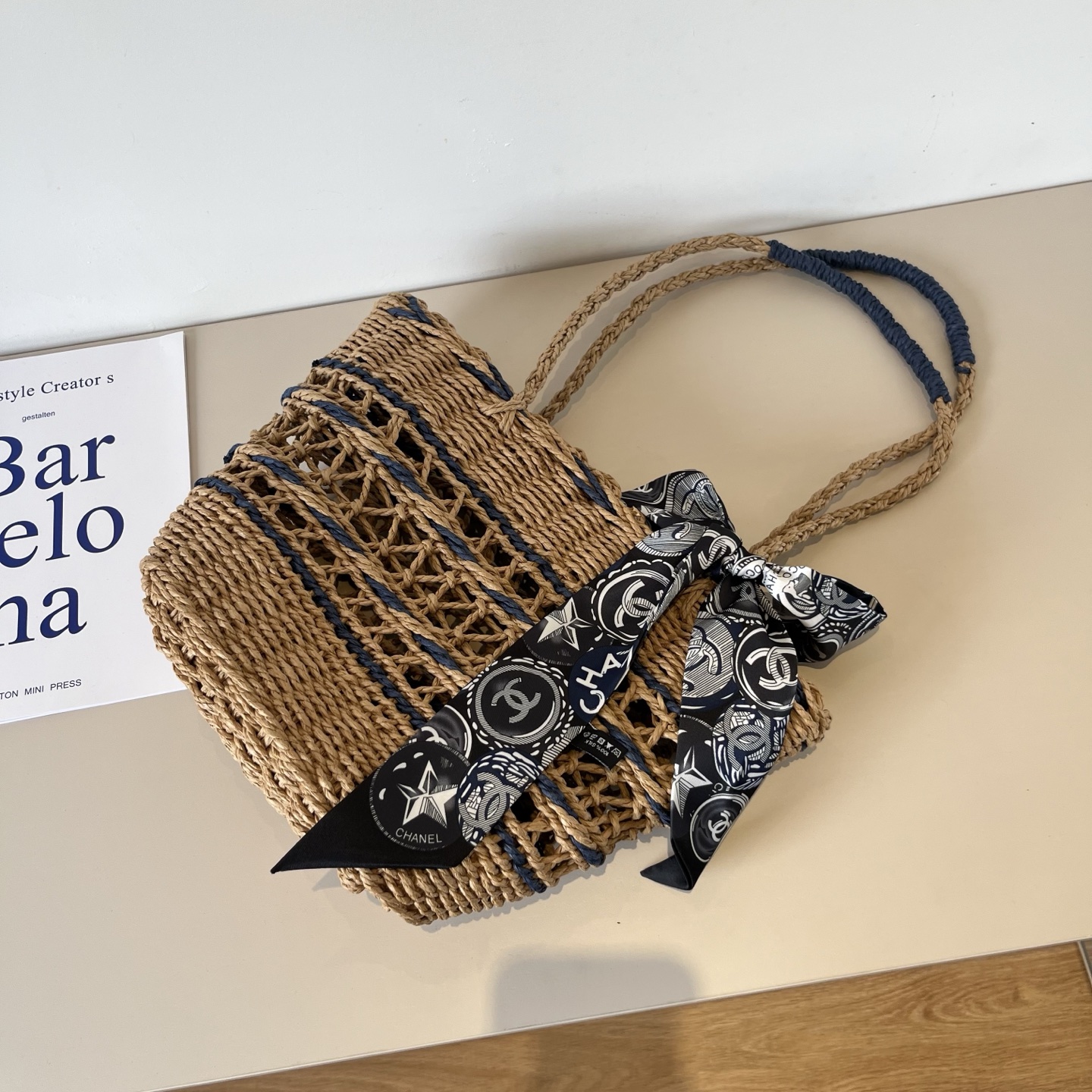 Chanel Straw Bag