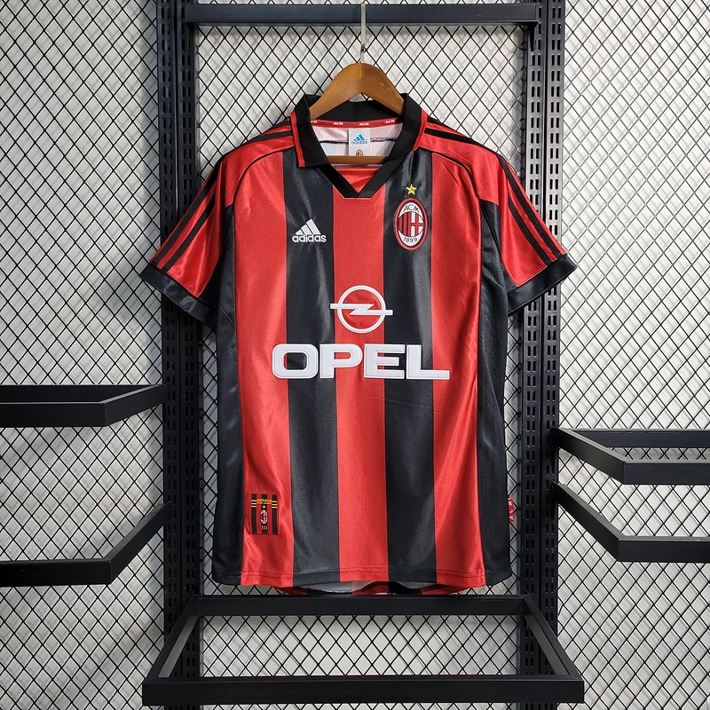 Retro 1998-99 AC Milan Home SHEVCHENKO ALBERTINI BOBAN BIERHOFF MALDINI Football jersey