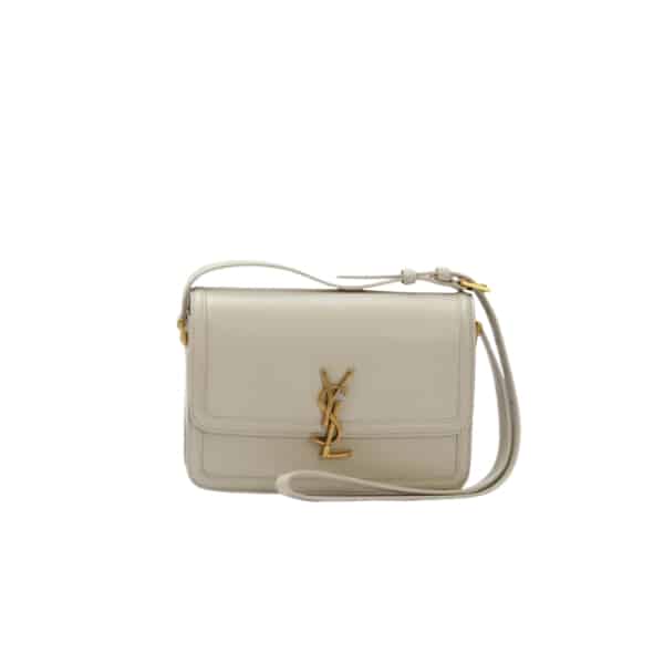 Saint Laurent Solferino Small Satchel In Box Saint Laurent Leather Blanc Vintage