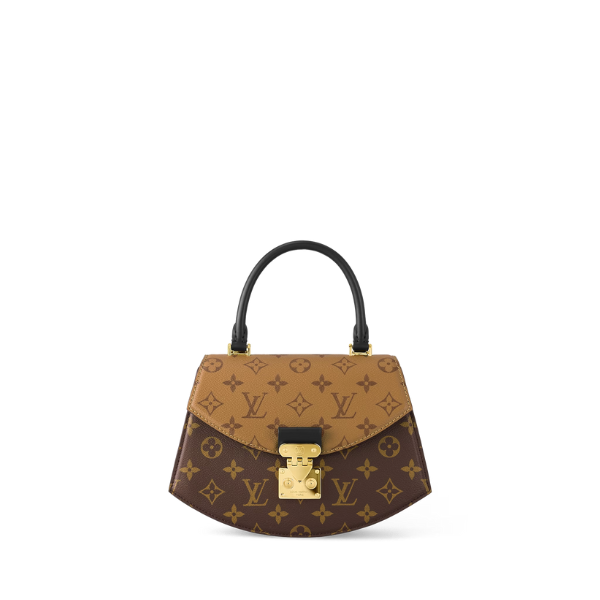 Louis Vuitton Tilsitt Bag Brown 23Cm M46548
