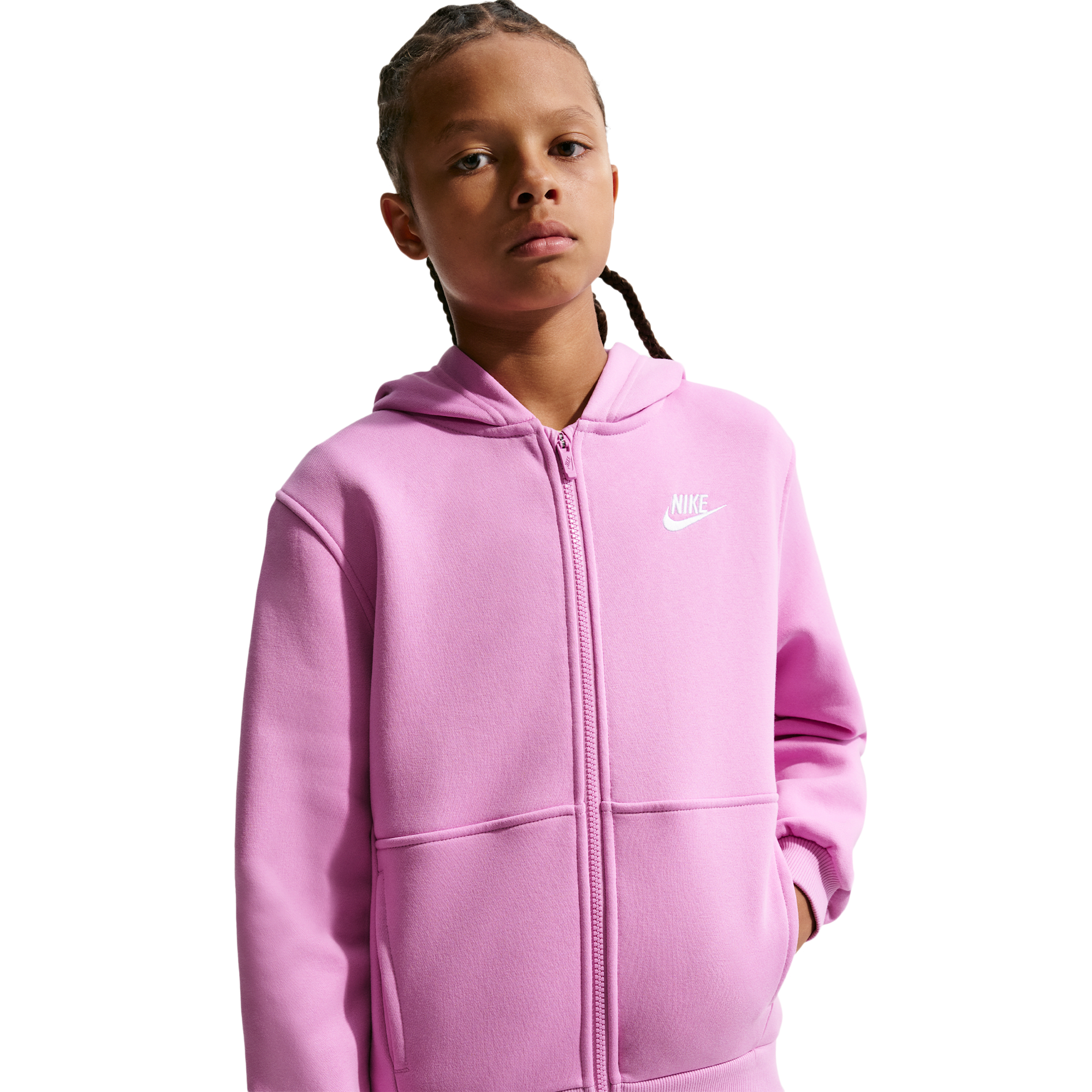 Nike NSW Club Fleece Full-Zip LBR Hoodie