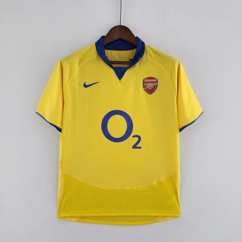 Retro 2003-05 Arsenal Away BERGKAMP ADAMS HENRY Football jersey retro