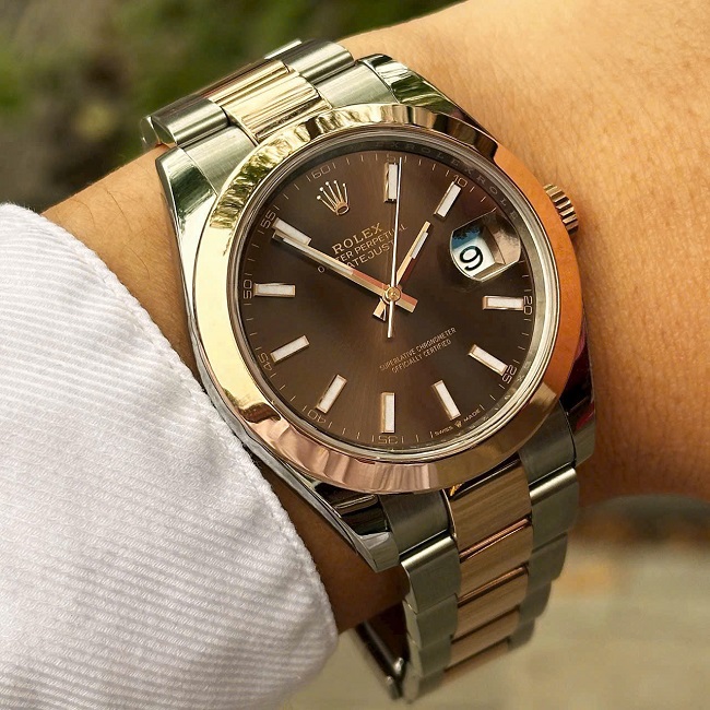 [Superclone] Rolex Datejust 41mm Chocolate Dial Jubilee 126303